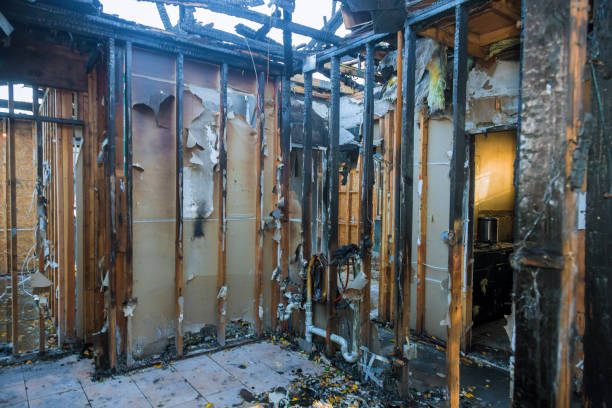 Professional Soot Cleanup technician working in Belle Mead, NJ
